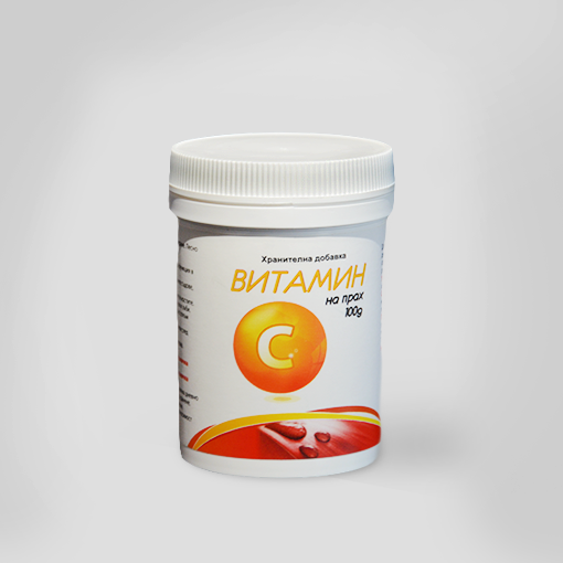 Витамин Ц на прах 100г (Vit. C) Буров - Вербена М
